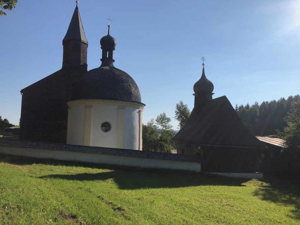 Drei Kapellen aus drei Jahrhunderten
